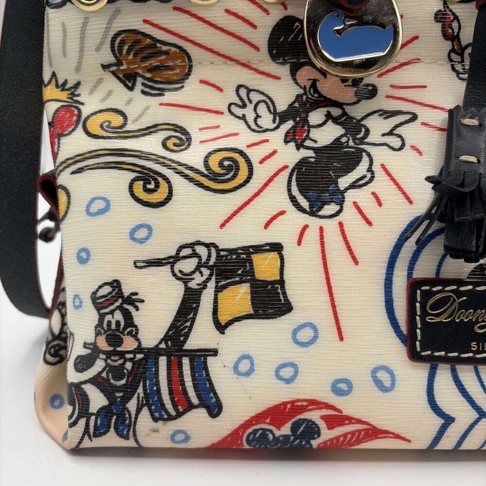 Dooney & Bourke Disney Cruise Line Medium sized - Sketch Tassel Tote - Picture 3 of 16